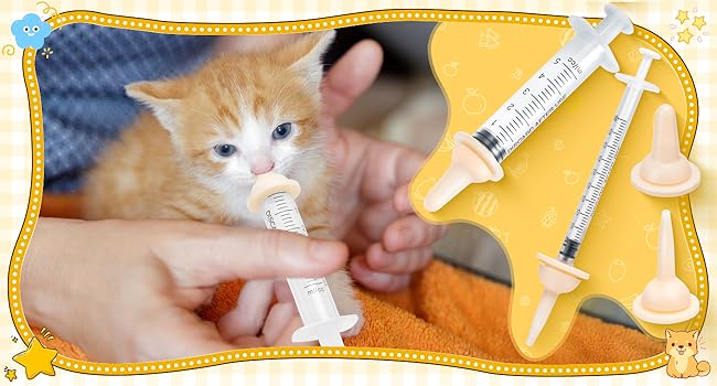 kitten bottle nipples