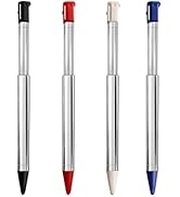 3DS Stylus Pen, Metal Retractable Replacement Stylus Compatible with Nintendo 3DS, 4in1 Combo Tou...