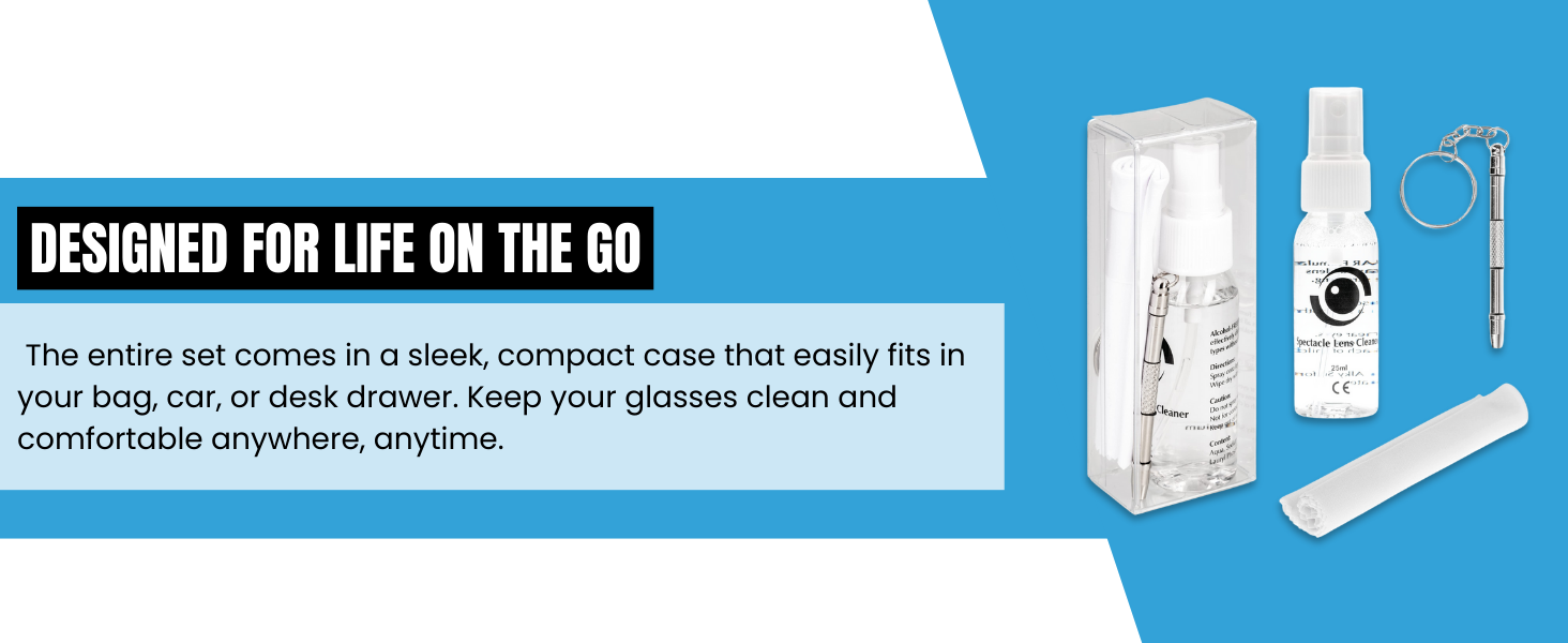 sunglass fix case and magnetic eyeglass repair kit snap it glasses repair kit with screws kit