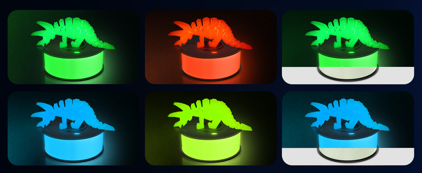 glow pla filament