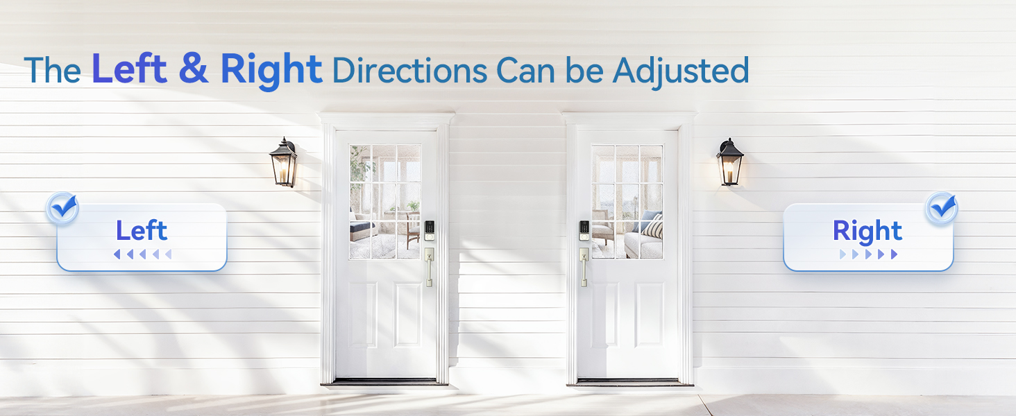 front door lock set keyless entry