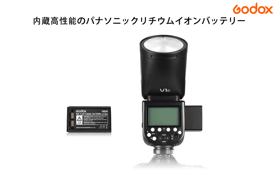 Nikon - 【Godox】V1N(Nikon用)フラッシュストロボ TTL対応 Amazon | 【Godox正規代理】GODOX V1-N カメラフラッシュNikon