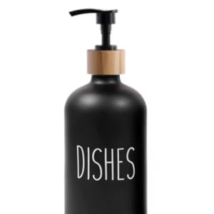 stylish  durable bamboo wood modern elegant accessory with labels organized cleaning