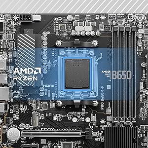 Amazon | MSI マザーボード PRO B650M-P AMD [B650搭載