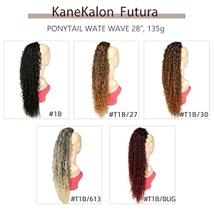 Curly Drawstring Ponytail Hair Extainson Hairpieces Kanekalon Synthetic Hair Curly Hair Extensions