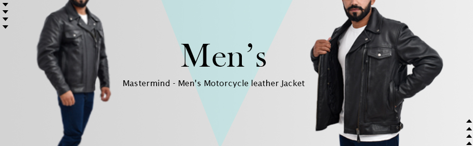 leather jacket men