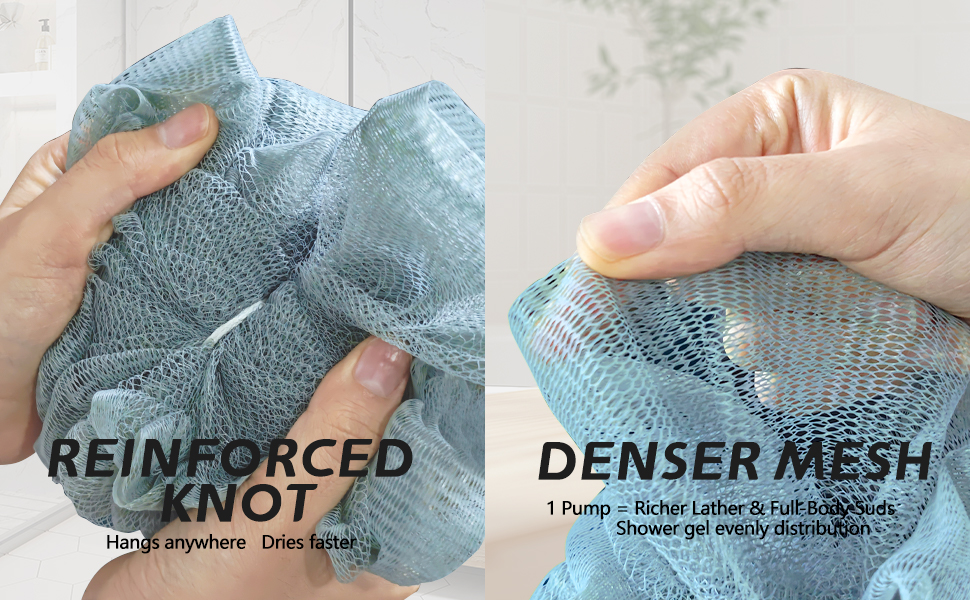 Denser Mesh &amp; Reinforced Knot