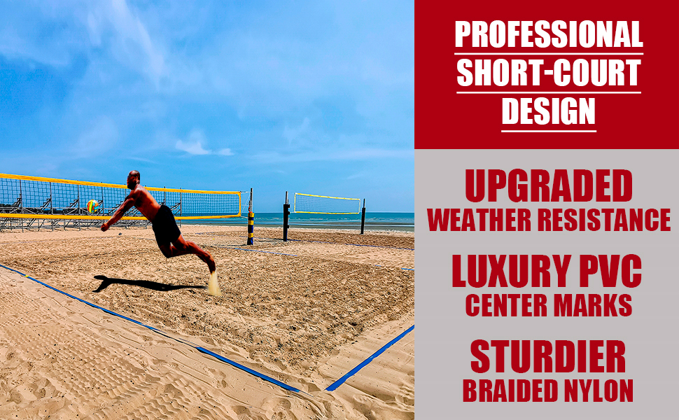 volleyball boundary lines