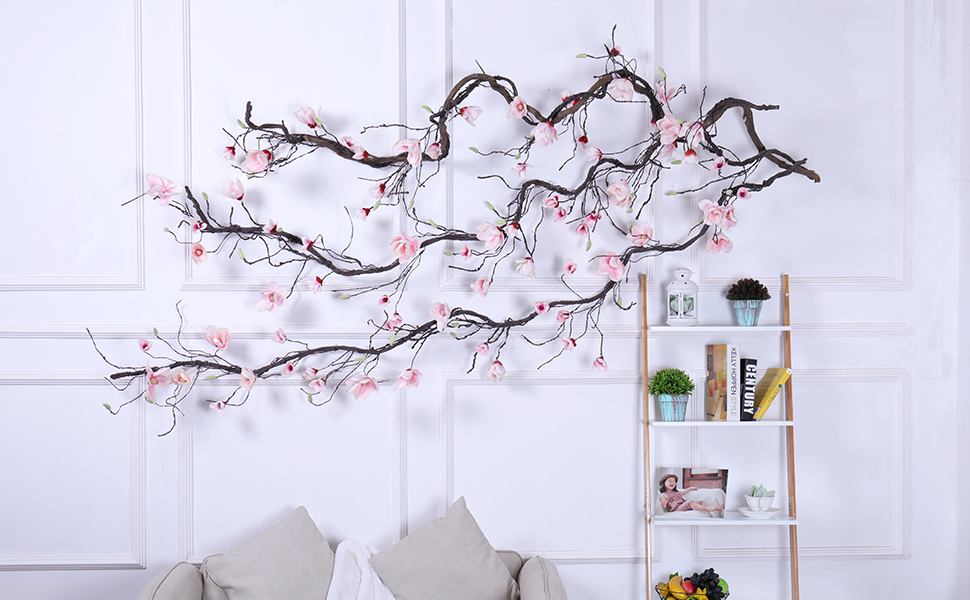 Amazon.com: CONGZHANHH 118 inch Artificial Magnolia Orchid