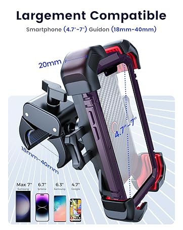 porte telephone moto