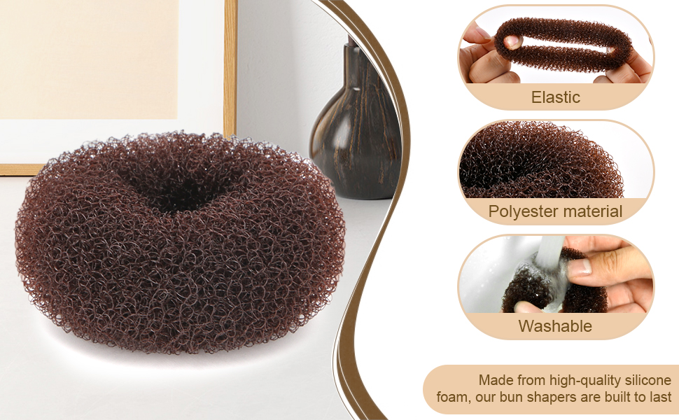 bun maker for long hair bun hair pieces bun makers for women&#39;s hair accesorios para el cabello