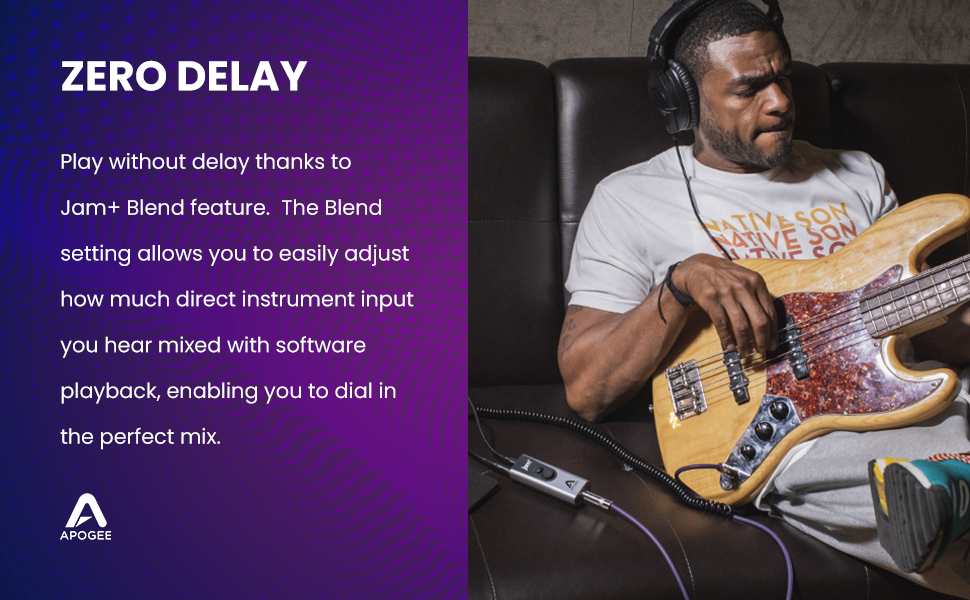 Amazon.com: Apogee Jam Plus - Portable USB Audio Interface for Guitars ...