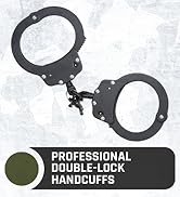Fox Outdoor Products Professional Double-Lock Handcuffs