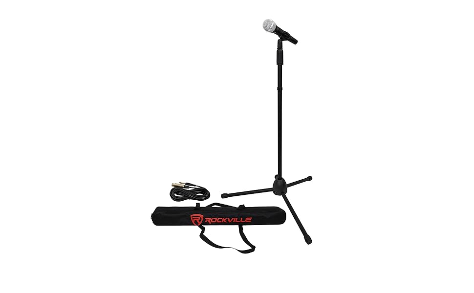 Rockville Pro MIc Kit 1 HighEnd Metal Microphone+Mic