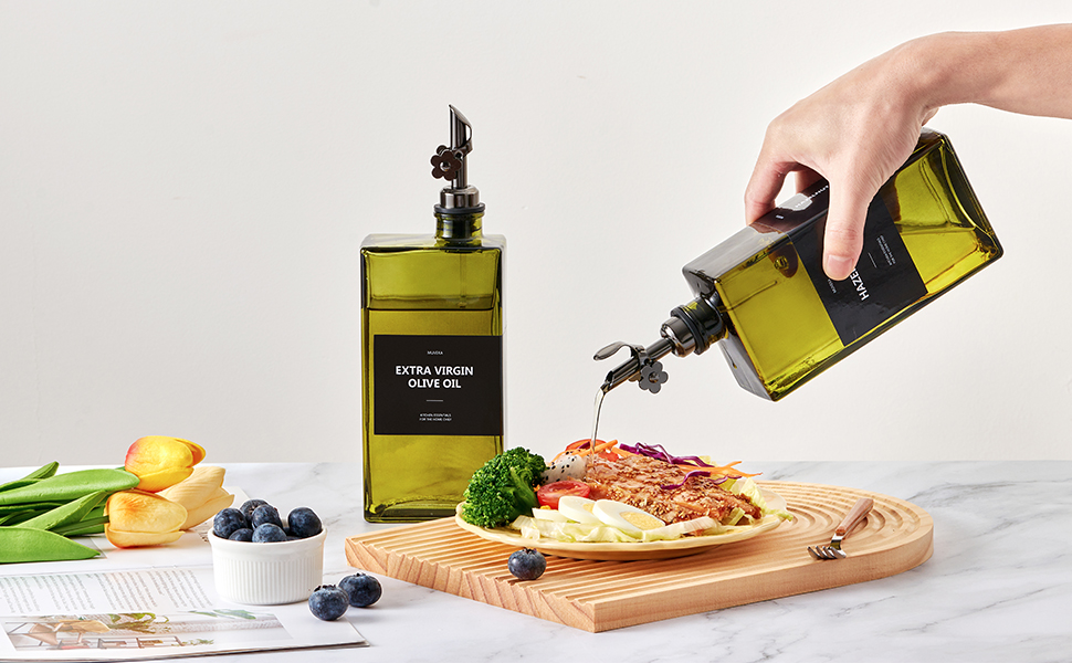 Oil dispenser bottles