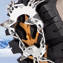 TIMINGILA Crampons-Ice Traction PREMIUM STEEL SPIKESCleats 