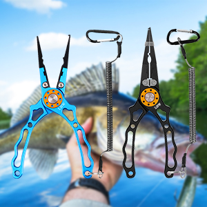 Fishing Pliers Hook Remover Split Ring Pliers, Fishing Line Cutter