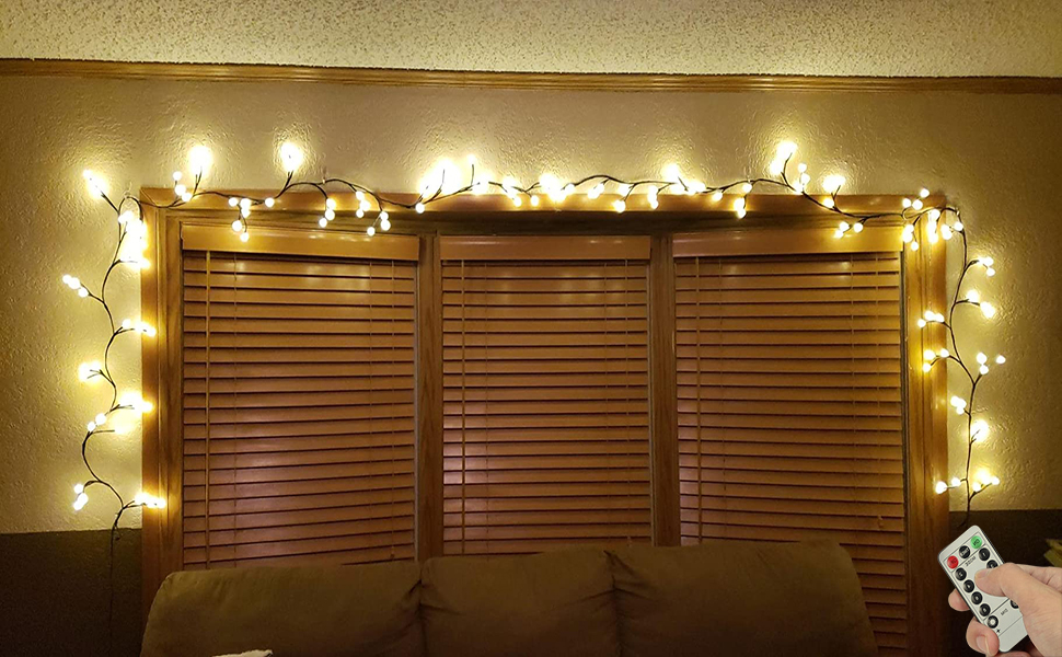 vine lights for wall