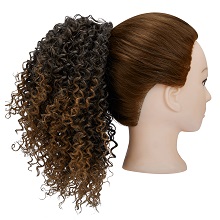 Short Afro Drawstring Ponytail