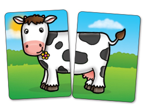 orchard toys farmyard heads and tails board game for kids memory matching games toddler activity