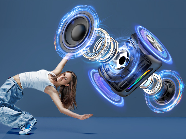 Amazon.com: PoP voice Portable Wireless Bluetooth Speaker