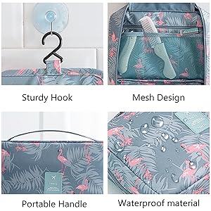 Travel Bag for Toiletries Large Capacity Travelling Accessories