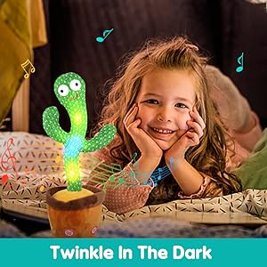 Giocattolo di cactus incandescente