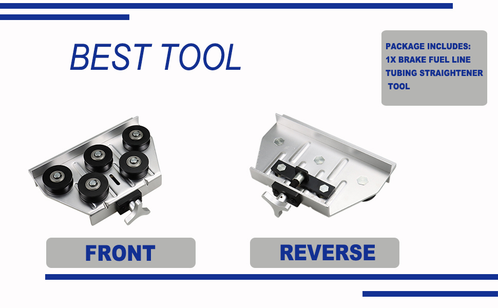 Adjustable Tubing Straightener for 3/16" to 1/2" Diameter
