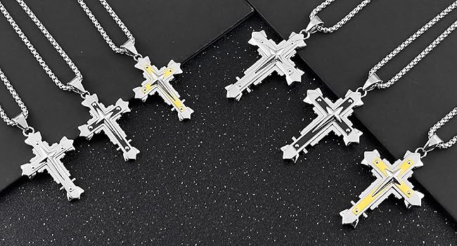 cross necklace for men