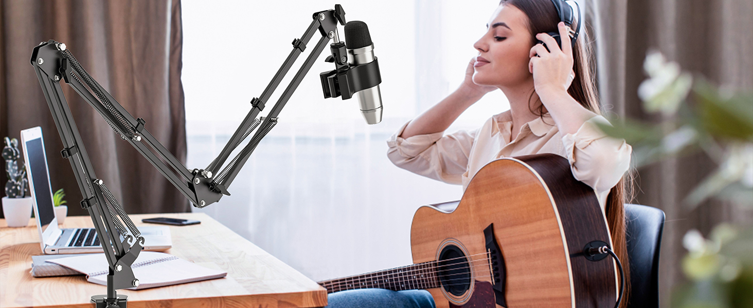 mircophone stand boom arm