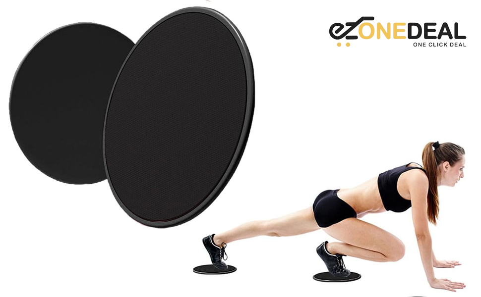 2Pcs Dual Sided Gliding Discs