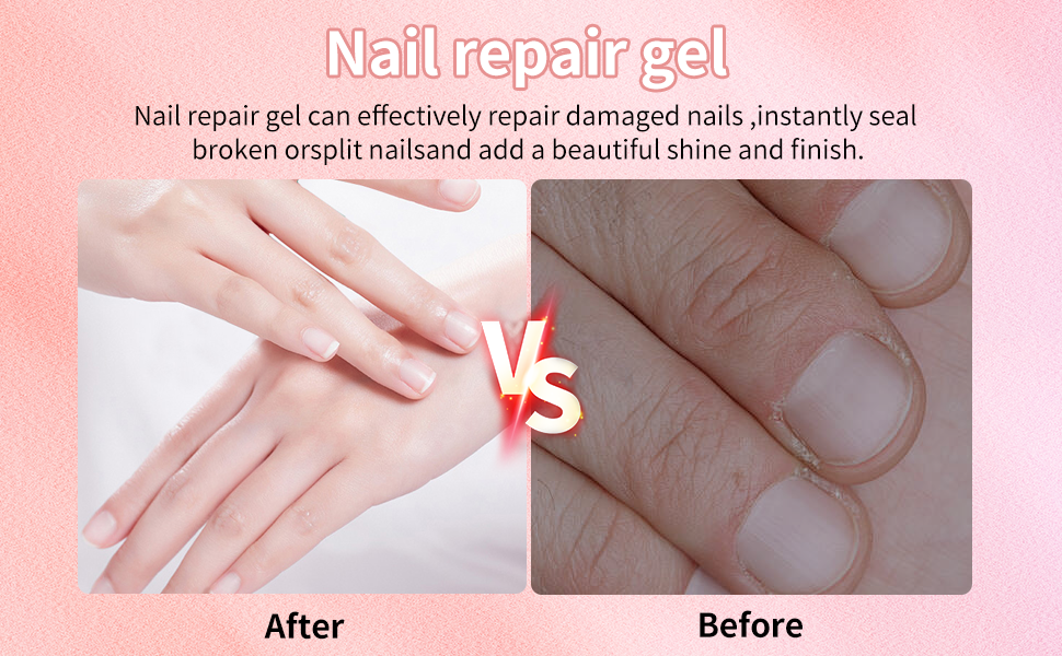 Nail Repair Kit for Split Natural Nail