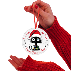 funny christmas ornament