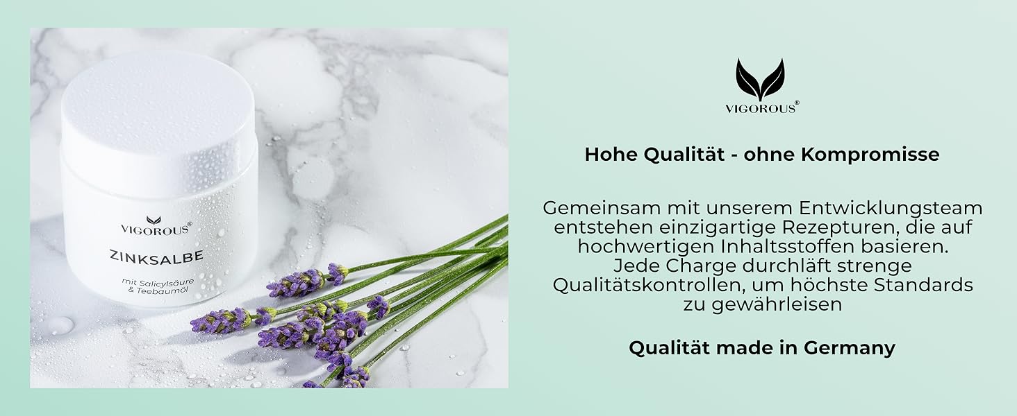 Hohe qualität - made in germany