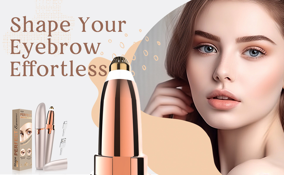 Rechargeable Eyebrow Trimmer Hair Remover