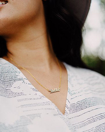 Name Necklace for Women