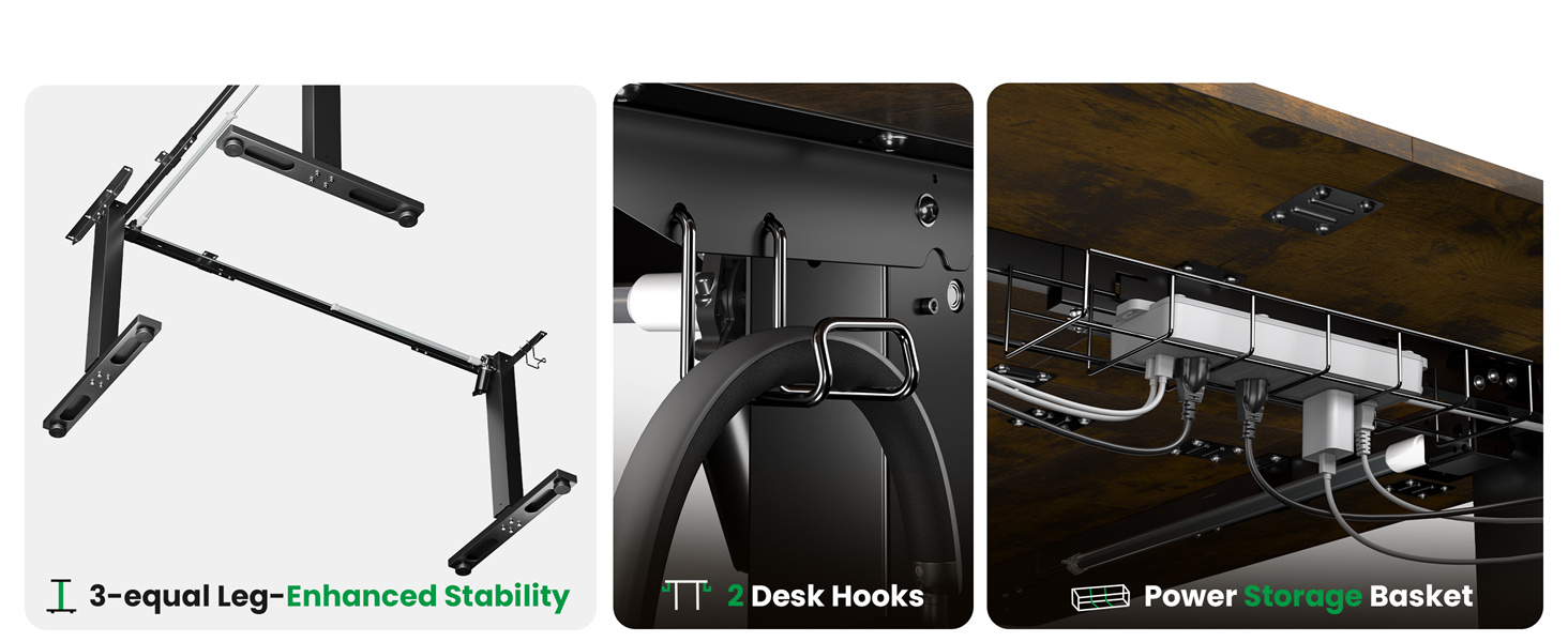 L-Shaped Standing Desk