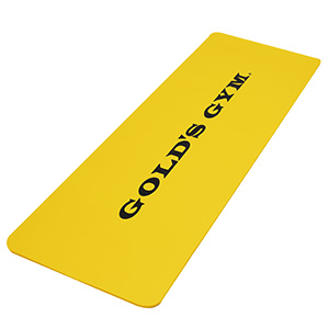 Amazon | ゴールドジム(GOLD`S GYM) トレーニングマット 【ロゴ