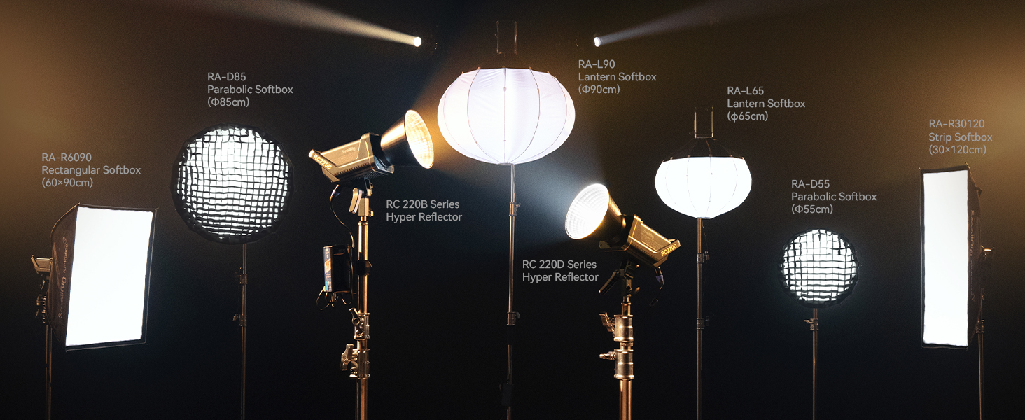 SmallRig RC 220D 2Pack LED Video Light Kit 98700 LUX 3