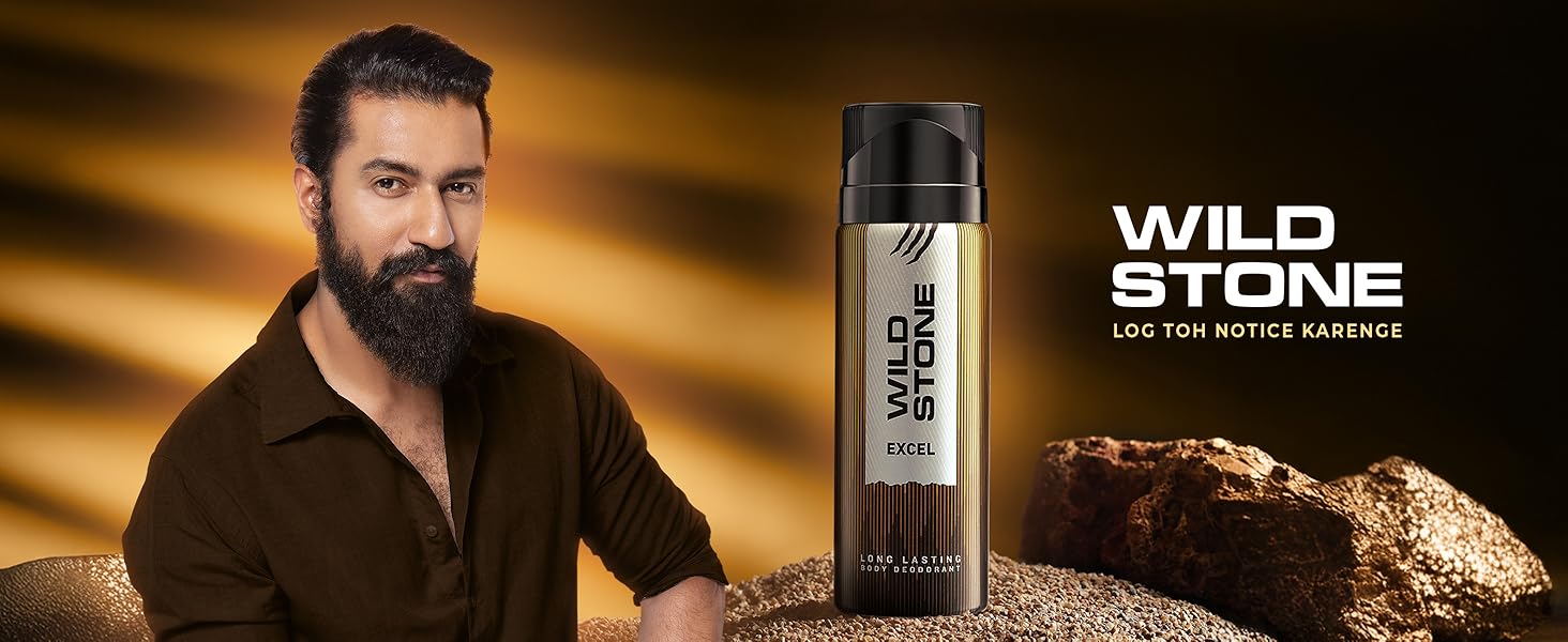 Wild Stone Excel Deodorant for Men