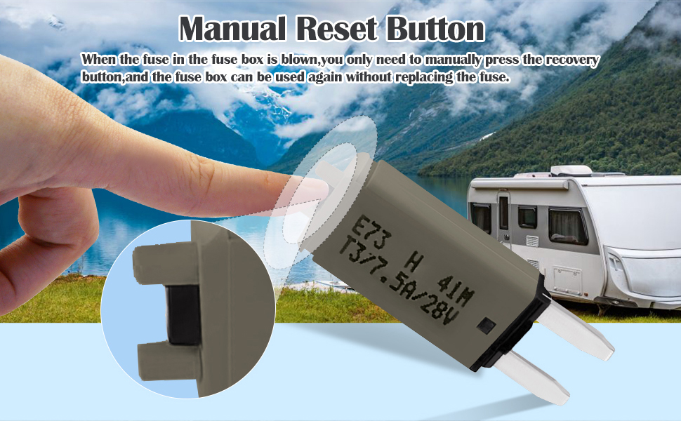 Circuit Breaker Fuse 7.5a