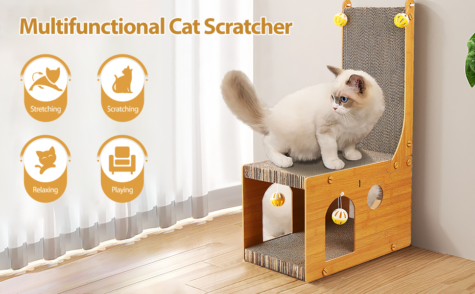 cat scratching post