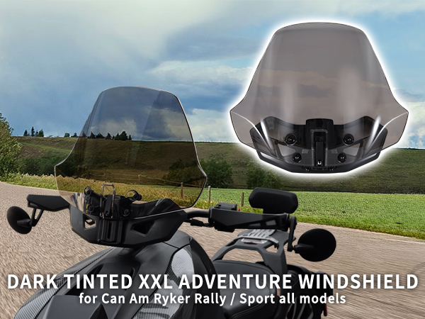 Amazon.com: KATIMOTO Adventure XXL Front Windshield for