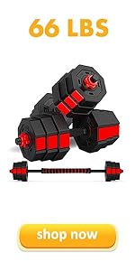 66Lbs Adjustable Dumbbell Set- Cement Material