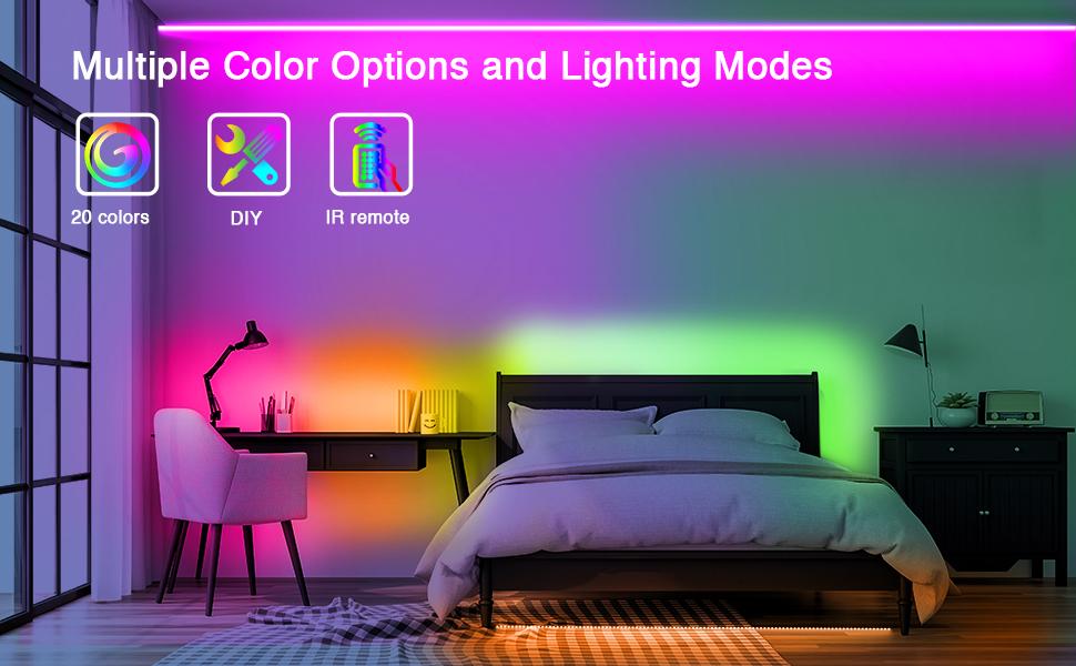 Led lights for bedroom 