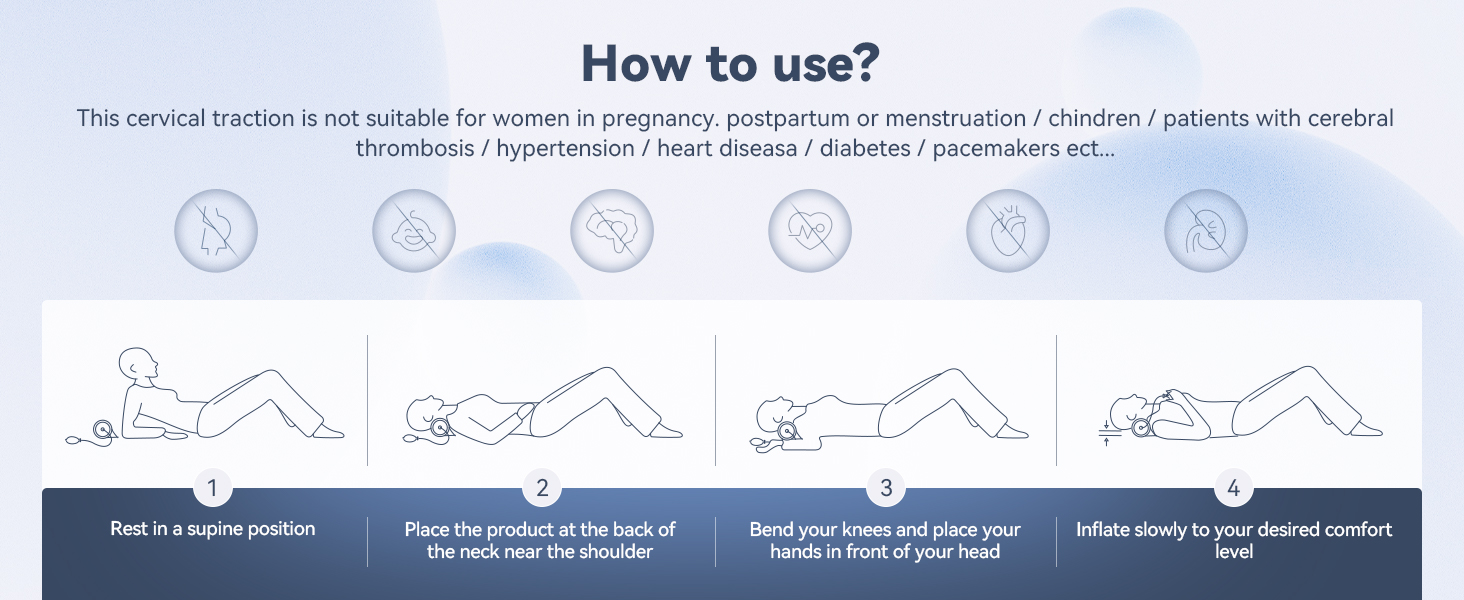 Neck Stretcher Neck Cloud Cervical Nack Traction Device