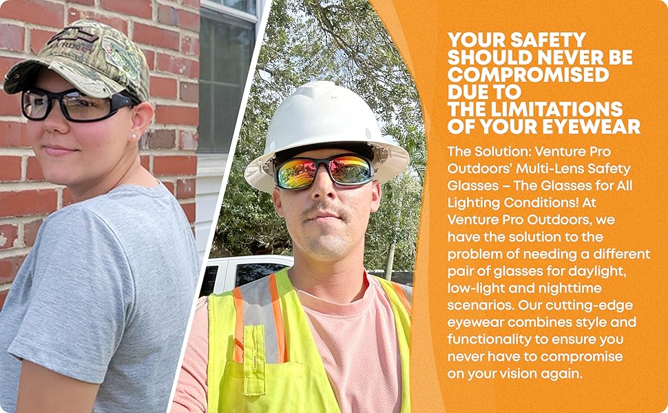 Safety should never be compromised due to limitations of your eyewear