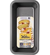 Wilton Silver Non Stick Loaf Pan, Bread and Meatloaf Pan, Made without PFAS, Durable Steel, Even ...