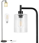 Ziisee Floor Lamps for Living Room - Industrial Standing