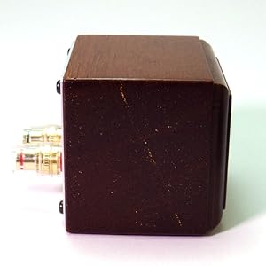 ☆高井工芸☆（Highcraft）超小型オーディオスピーカーHC-TX051 Amazon.co.jp: 高井工芸 ハイクラフト ローズマホガニー材 超